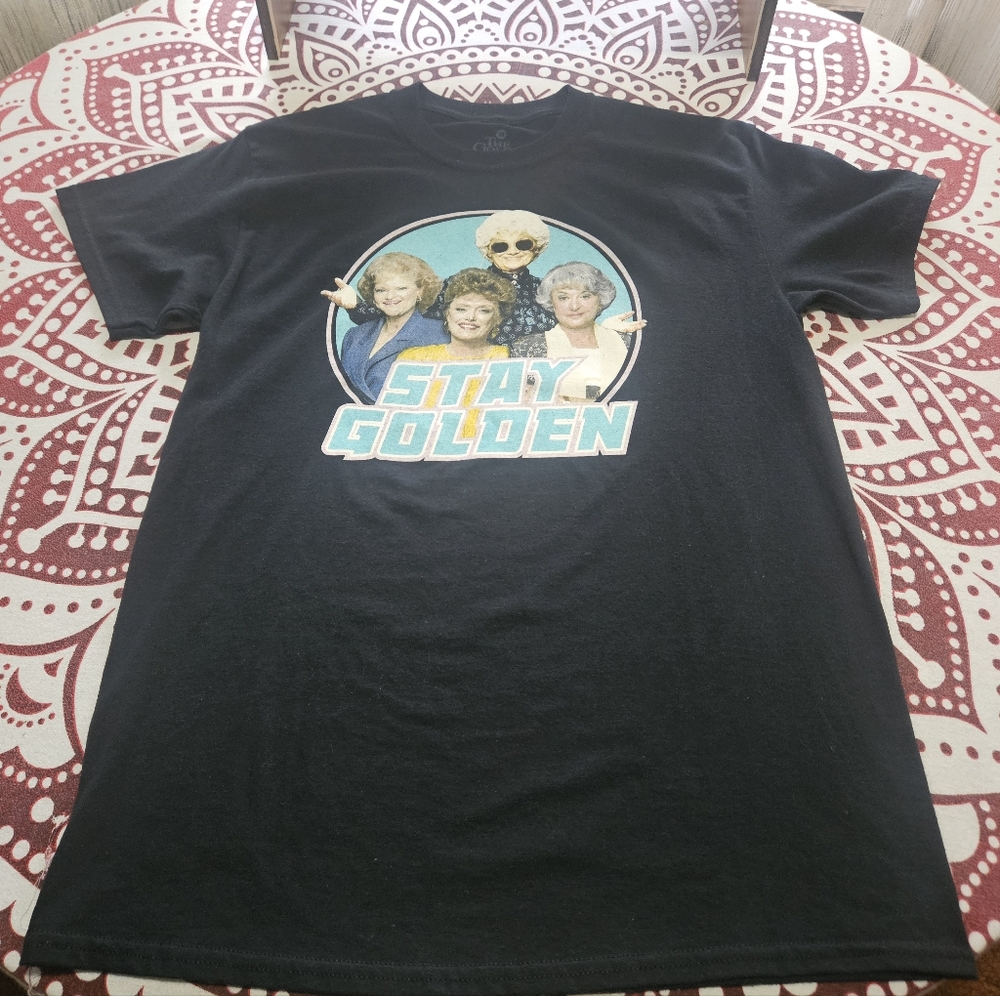 Golden Girls Medium Black T-Shirt UNISEX - Picture 5 of 5